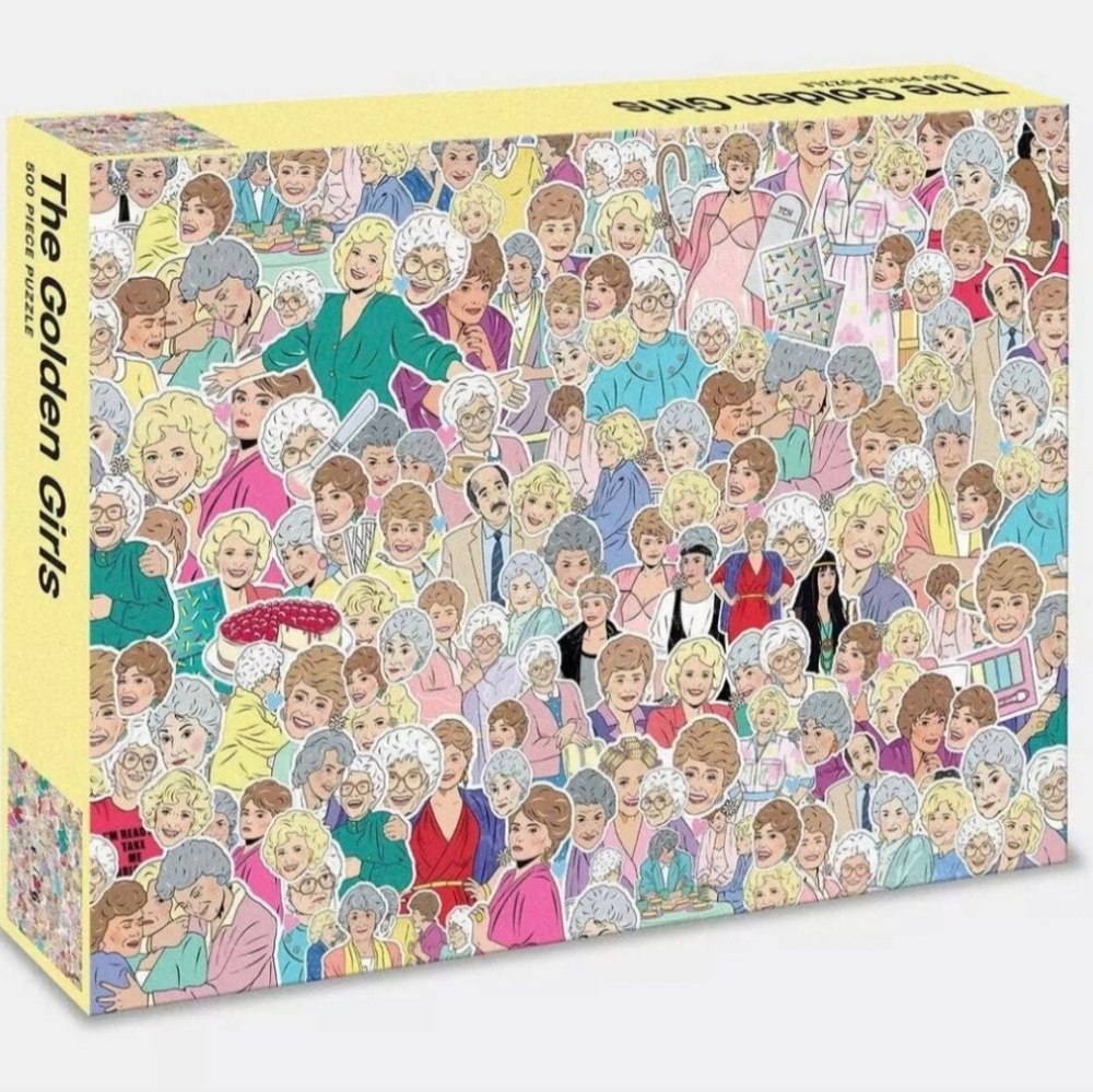 Golden Girls 500 Piece Puzzle Complete